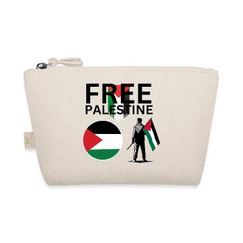 Free Palestine - Bio-Täschchen - Natur - Vorne