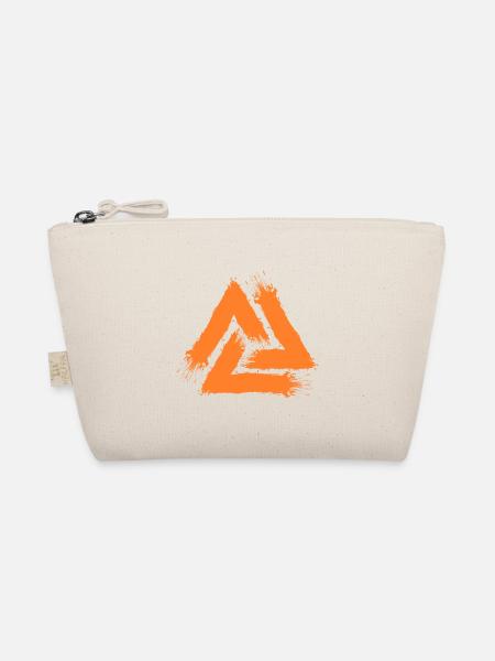 Valknut Symbol - Bio-Täschchen - Natur