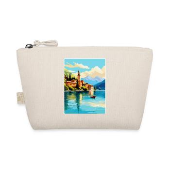 Comer See Italien Vintage Reiseplakat Souvenir WPA - Bio-Täschchen - Natur - Vorne