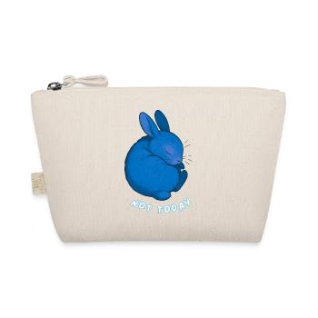 Rabbit - Nicht heute - Bio-Täschchen - Natur - Vorne