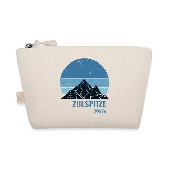 Höhe Zugspitze Design - Bio-Täschchen - Natur - Vorne