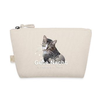 Gute Nacht Shirt Schlafshirt - Bio-Täschchen - Natur - Vorne