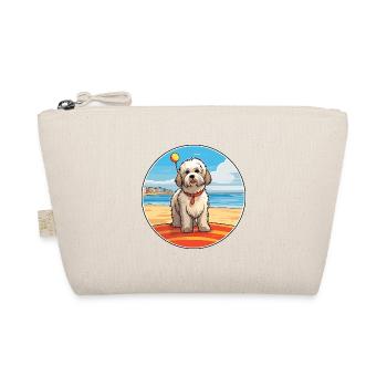 Katalanischer Schäferhund Hund Rasse Cartoon Kawaii Clipart - Bio-Täschchen - Natur - Vorne