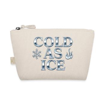 Cold / Eiskalt / Y2K Aesthetic - Bio-Täschchen - Natur - Vorne
