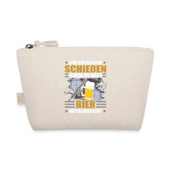 Sportschütze Schützenverein Schießen Schießfest - Bio-Täschchen - Natur - Vorne
