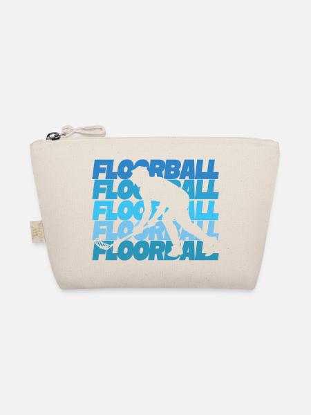 Floorball Spieler Unihockey Floorball - Bio-Täschchen - Natur