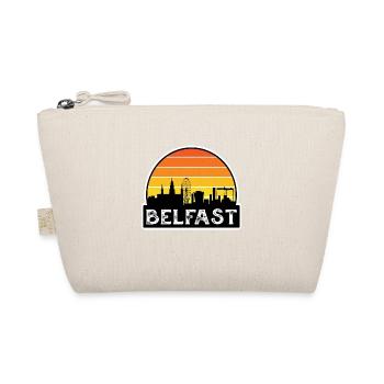 Belfast Nordirland Flagge Skyline Reise Souve - Bio-Täschchen - Natur - Vorne