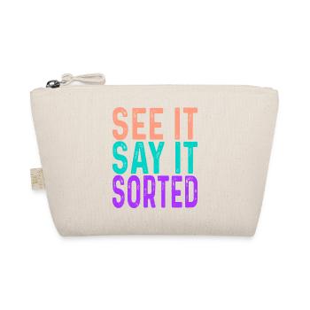 see it say it sorted - Bio-Täschchen - Natur - Vorne