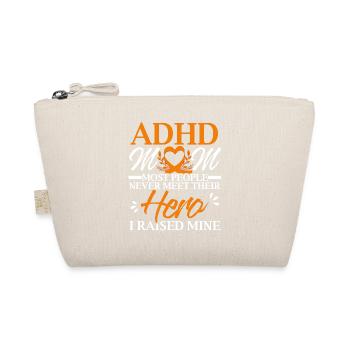 ADHD Mom ADHD Awareness Emrbace Neurodiversity - Bio-Täschchen - Natur - Vorne