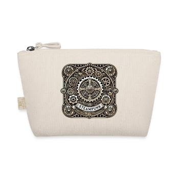 Steampunk Logo - Organic Pouch - nature - Front