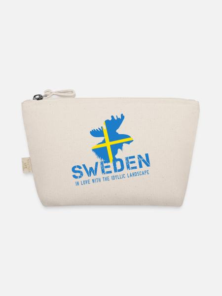 Schweden Sweden Sverige - Bio-Täschchen - Natur