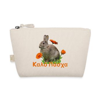 καλό Πάσχα Frohe Ostern - Bio-Täschchen - Natur - Vorne