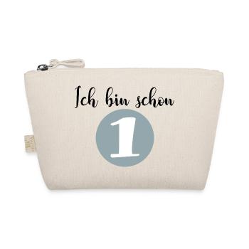 Erster Geburtstag - Bio-Täschchen - Natur - Vorne