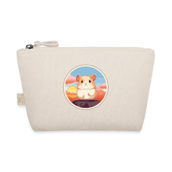 Hamster Buntes Aquarell Cartoon Kawaii Tier - Bio-Täschchen - Natur - Vorne