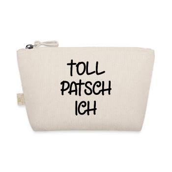 Tollpatsch Ich tollpatschig lustig tollpatschich - Bio-Täschchen - Natur - Vorne