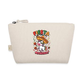 Fiesta Like There’s No Mañana! - Organic Pouch - nature - Front