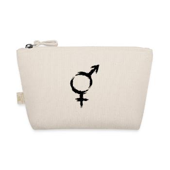 Hetero Symbol Mars Venus - Bio-Täschchen - Natur - Vorne