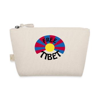 free tibet - Bio-Täschchen - Natur - Vorne