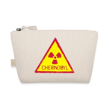 TSCHERNOBYL RADIATION WARNING ICON - Bio-Täschchen - Natur - Vorne
