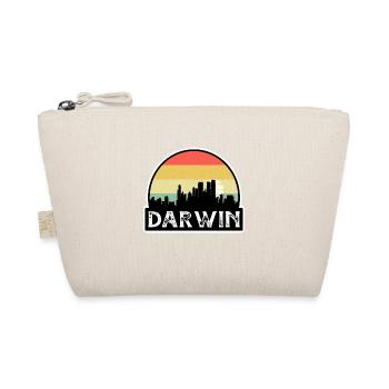 Darwin Australien Flagge Skyline Reisesouvenir - Bio-Täschchen - Natur - Vorne