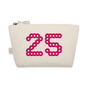 25. 25 YEARS. 25th ANNIVERSARY. 25 YEARS ANNIVERSARY. - Organic Pouch - nature - Front