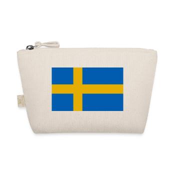 Schweden Flagge - Bio-Täschchen - Natur - Vorne
