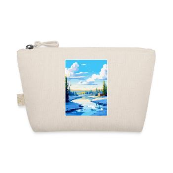 Rovaniemi Finlande Affiche de voyage vintage souvenir - Trousse biologique - nature - Devant
