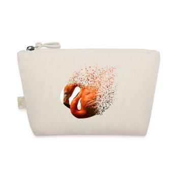 Flamingo - Bio-Täschchen - Natur - Vorne