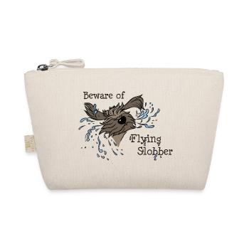 Beware of Flying Slobber - Bio-Täschchen - Natur - Vorne