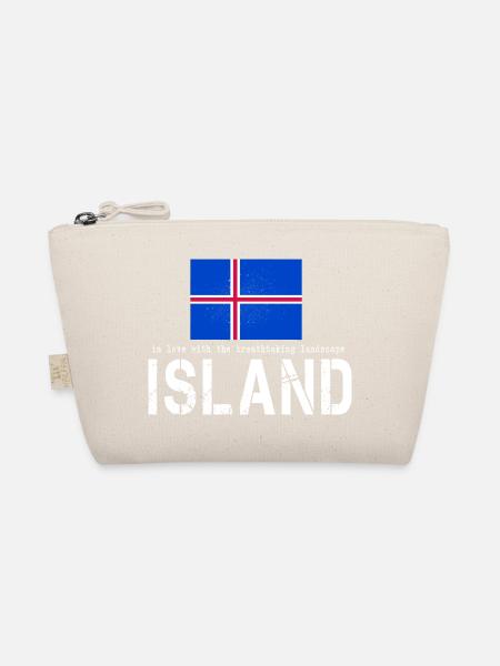Island Iceland - Bio-Täschchen - Natur