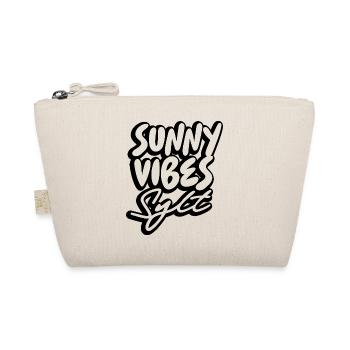 SUNNY VIBES SYLT - Organic Pouch - nature - Front