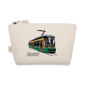 Helsinki Tram T-Shirts, 154 tolle Produkte - Bio-Täschchen - Natur - Vorne
