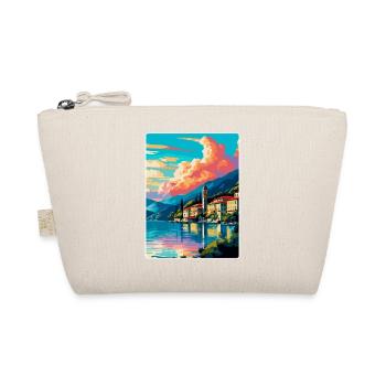 Comer See Italien Vintage Reiseplakat Souvenir WPA - Bio-Täschchen - Natur - Vorne