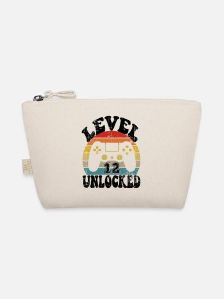 12 Birthday gift Funny 12th birthday Present - Bio-Täschchen - Natur