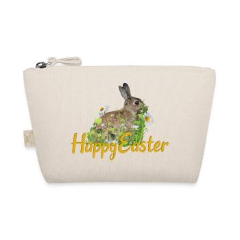 Happy Easter rabbit - Bio-Täschchen - Natur - Vorne