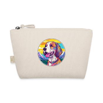 Armenische Gampr Hunderasse Karikatur Kawaii Aquarell - Bio-Täschchen - Natur - Vorne