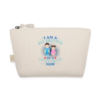 I am a big brother of a little sister now - Bio-Täschchen - Natur - Vorne