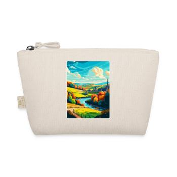 Ardennen Frankreich Vintage Reiseplakat Souvenir WPA - Bio-Täschchen - Natur - Vorne
