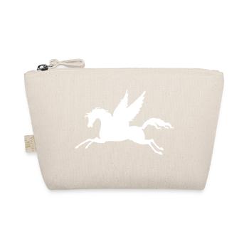 Pegasus Silhouette - Bio-Täschchen - Natur - Vorne