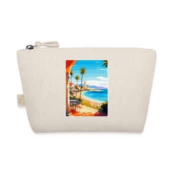 Costa Del Sol Spanien Vintage Reiseplakat Souvenir - Bio-Täschchen - Natur - Vorne