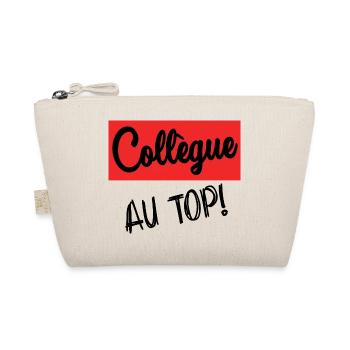 COLLEAGUE. START. RETIREMENT. EMPLOYMENT. HUMOR - Organic Pouch - nature - Front
