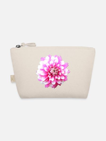 Blume rosa pinke Blume Blumen pink rosa Blumen - Bio-Täschchen - Natur