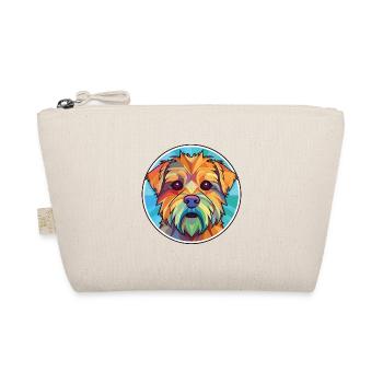 Norfolk Terrier Hunderasse Aquarell Illustration - Bio-Täschchen - Natur - Vorne