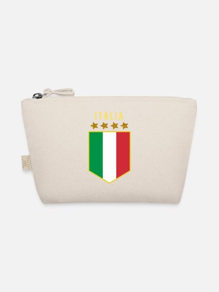 Italien Jersey FORZA AZZURI 2021 - Bio-Täschchen - Natur