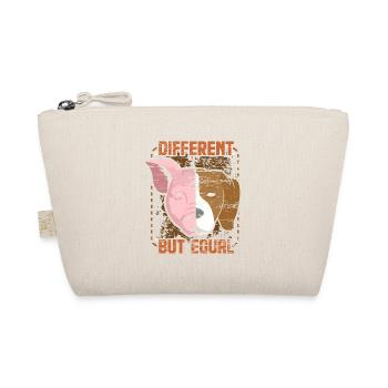 Vegetarier Geschenk - Bio-Täschchen - Natur - Vorne