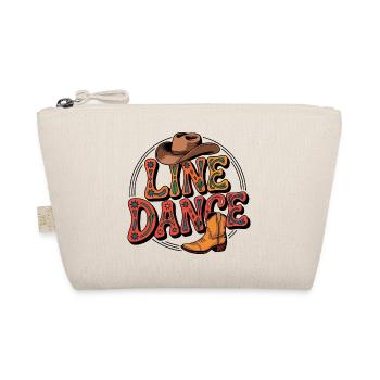 Line Dance mein Hobby - meine Passion - mein Ding - Bio-Täschchen - Natur - Vorne
