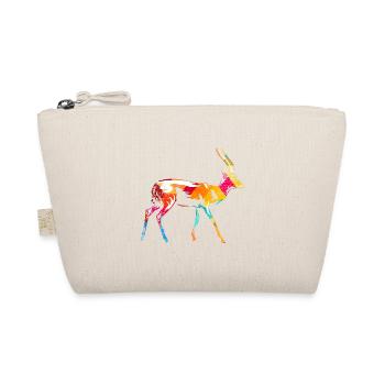 Graziöse Gazelle Steppenbewohner - Bio-Täschchen - Natur - Vorne