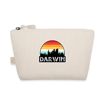 Darwin Australien Flagge Skyline Reisesouvenir - Bio-Täschchen - Natur - Vorne
