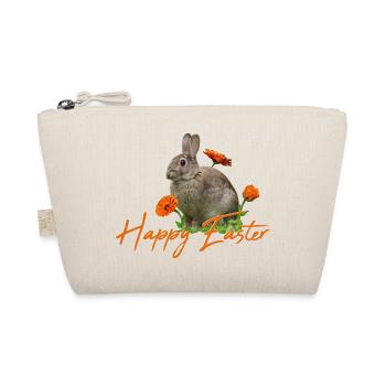 Happy Easter rabbit cony - Bio-Täschchen - Natur - Vorne