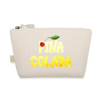 Pina Colada Ananas Kokos Rum mit Kirsche - Bio-Täschchen - Natur - Vorne